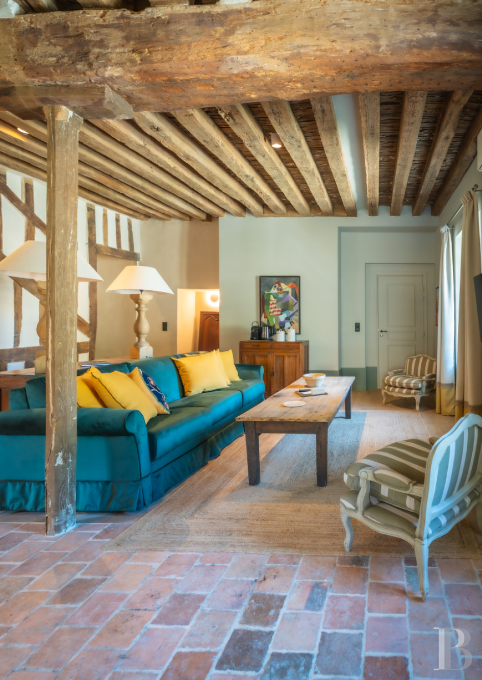 Dans les Yvelines, au nord de Houdan,  un ensemble de maisons autour d’un ancien moulin du 17e siècle - photo  n°26